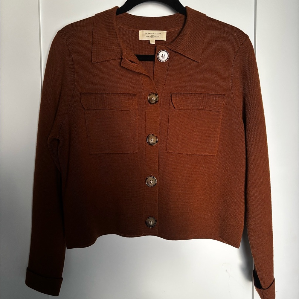 Sezane Women's Sweater Jacket
